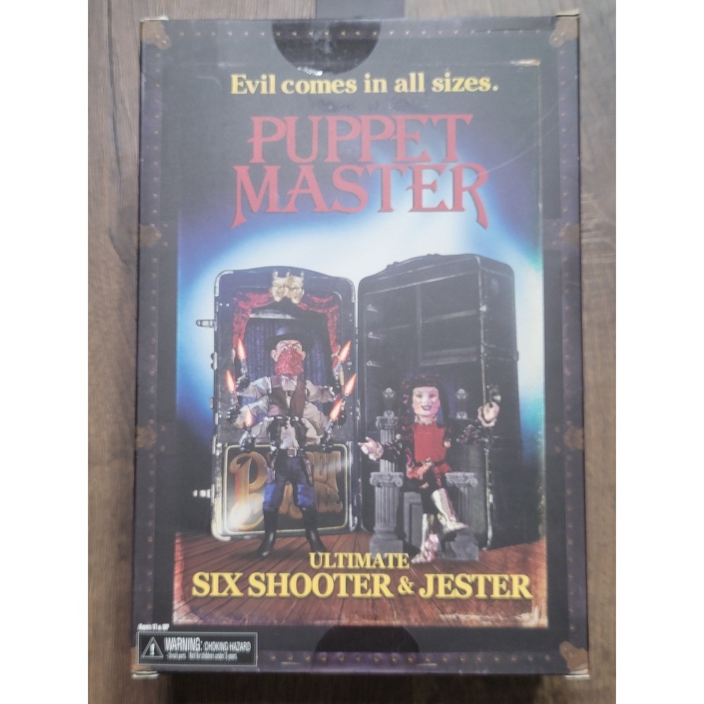 NECA Puppet Master Ultimate‎ Six Shooter Jester Action Figure Set 2020